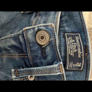 Abercrombie Ultra High Rise Super Skinny Jeans
